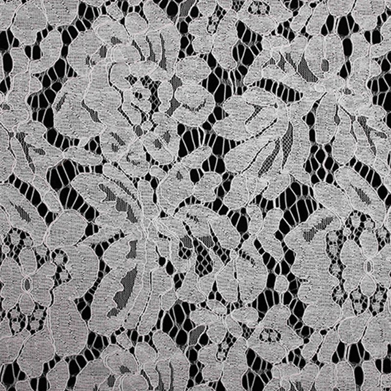 Eyelash Cutwork Lace Fabric for Women's Wear Wholesale Supplier 25